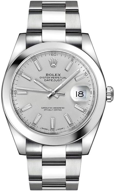 rolex silver watch mens|silver rolex with black head.